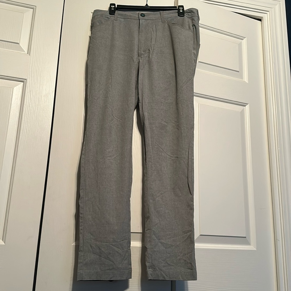 Linksoul golf pants (heather gray), 33 size